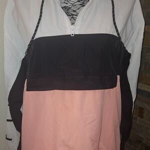 PINK Victoria's Secret Black and Pink Jacket